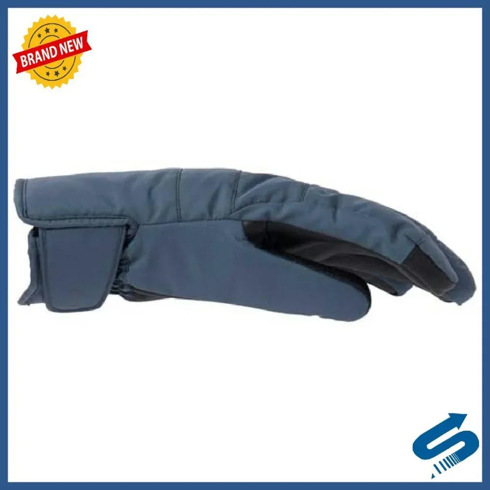 Women's Waterproof Ski Gloves, Adjustable Cuffs, Regular Fit, Durable